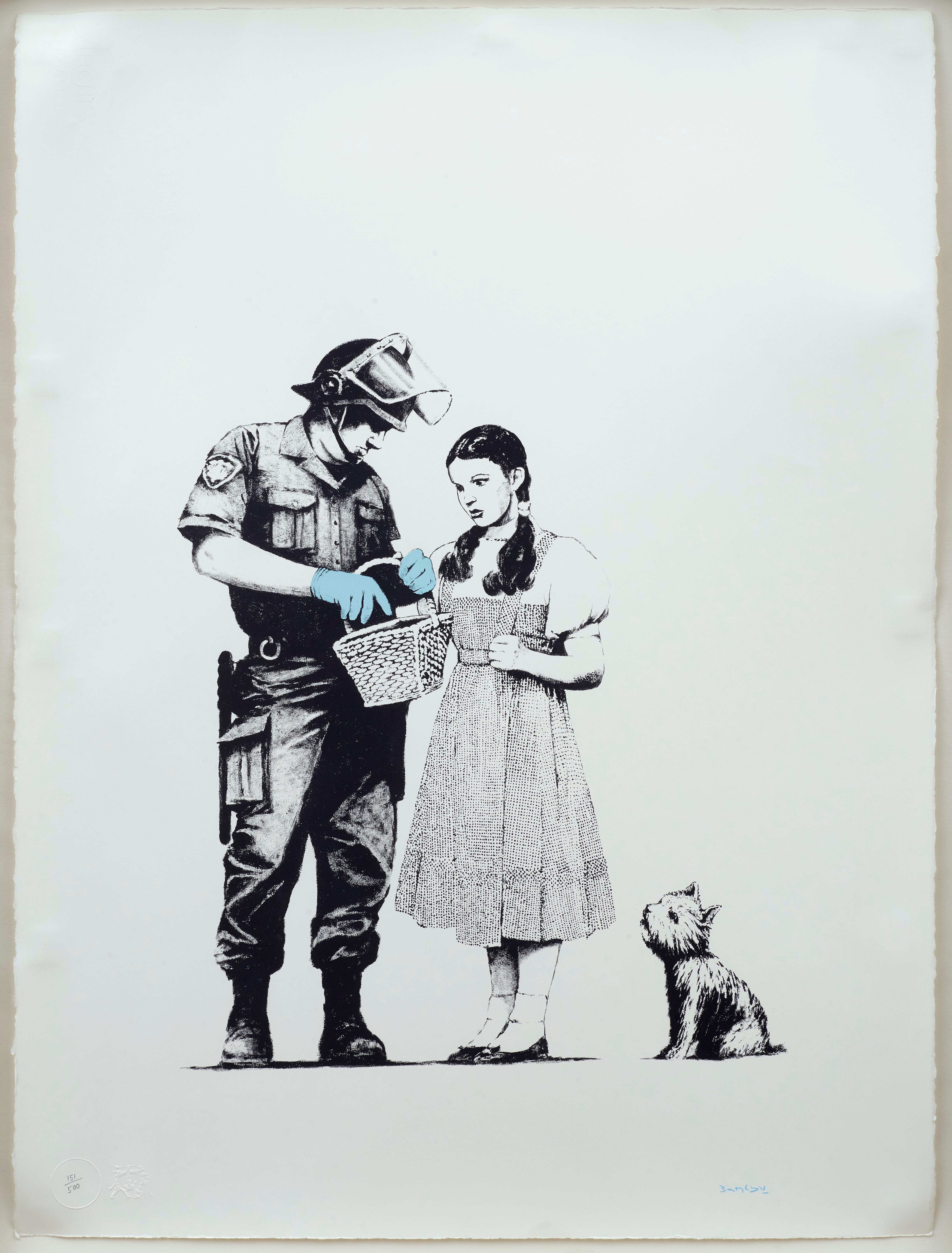 Stop and Search - Print by Banksy