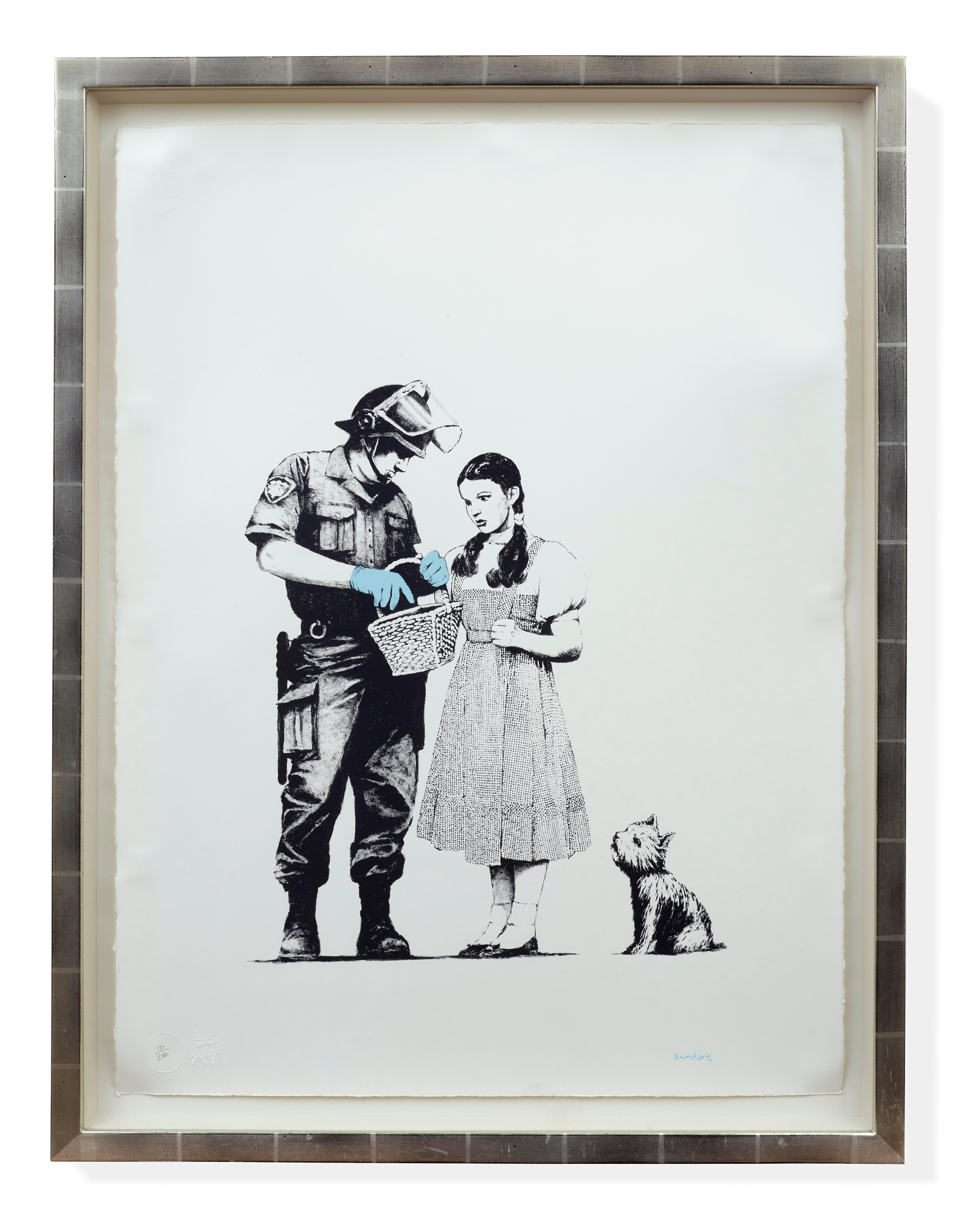 Banksy Figurative Print - Stop and Search