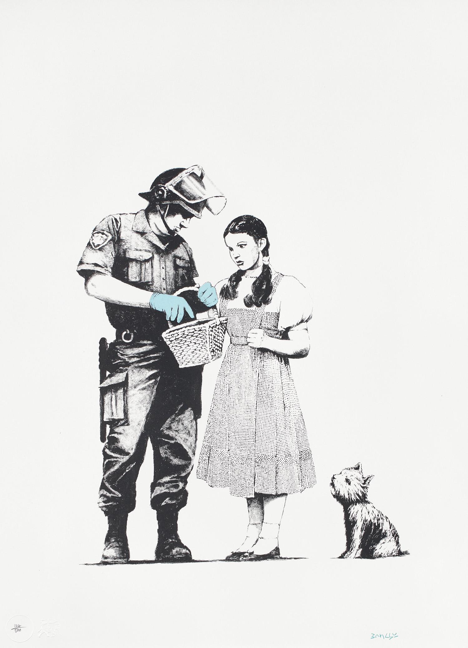 Banksy Print - Stop & Search