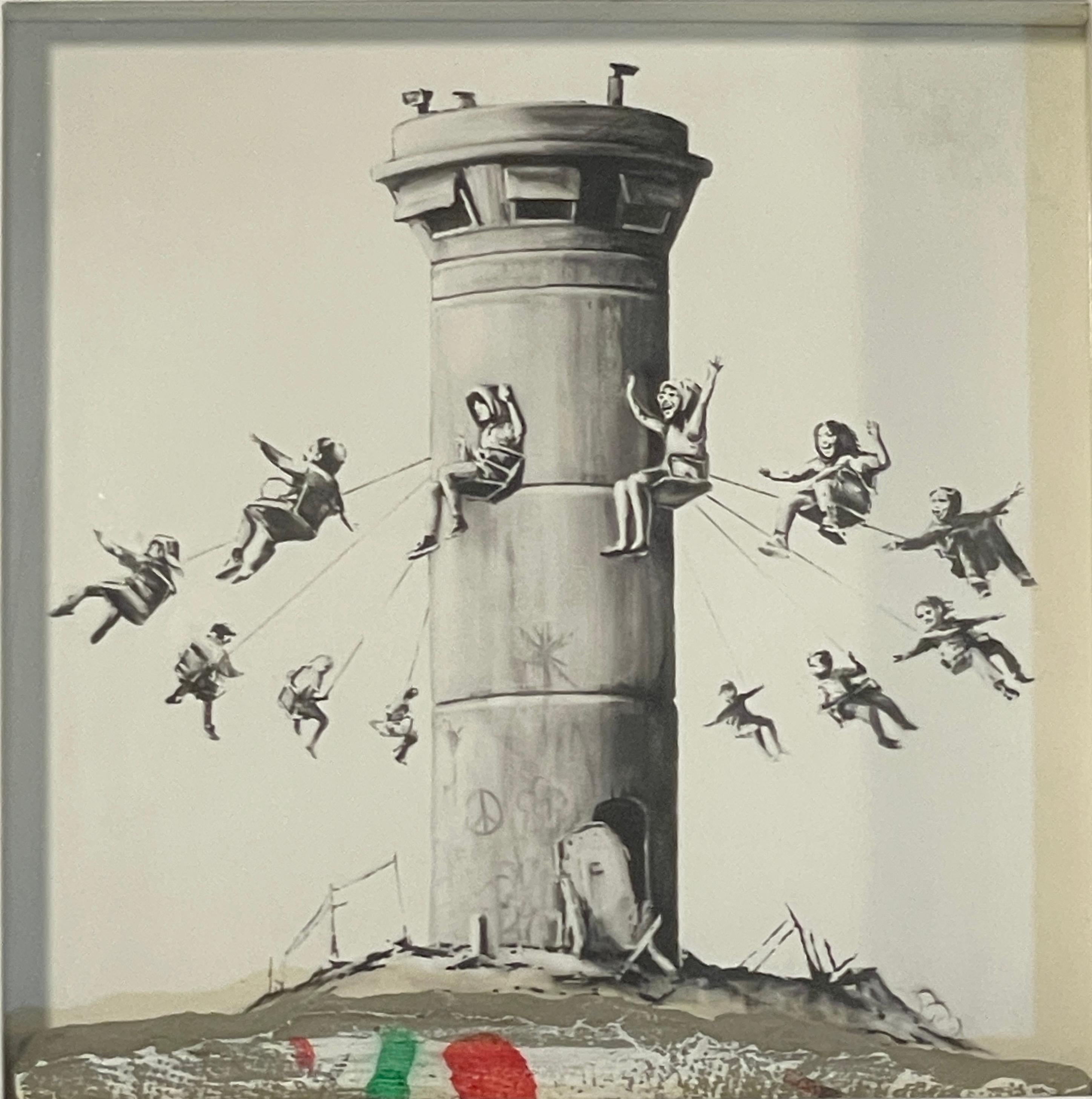 Banksy Walled Off Hotel Box Set 2019 Box Framed With Different Colors Unique WOH For Sale 5