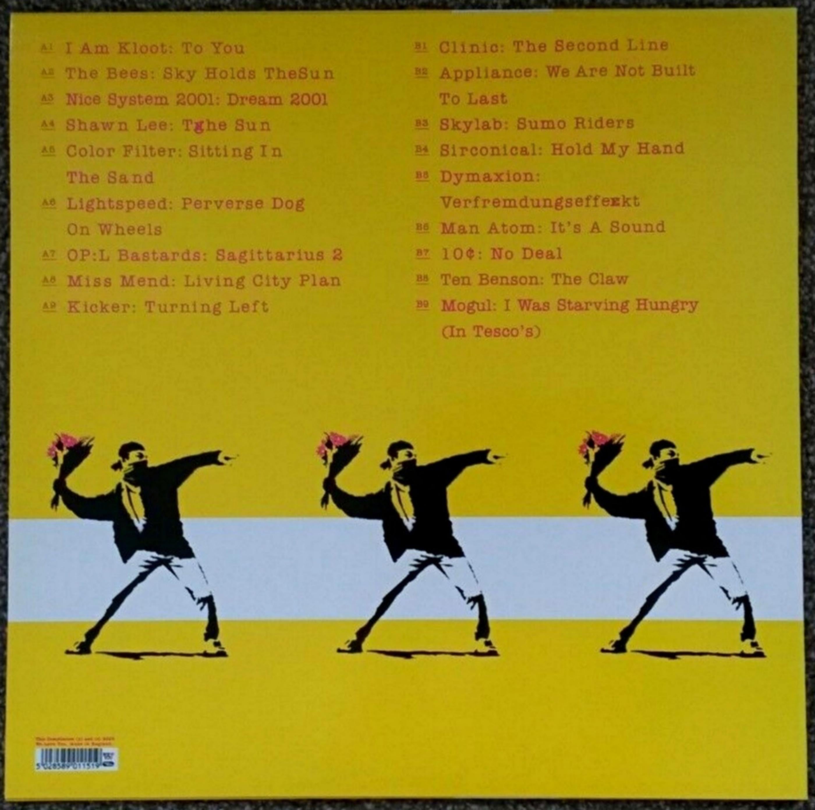 Banksy - We Love YouSo Love Us Flower Bomber Silkscreen Album