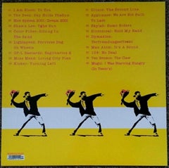 Banksy - We Love You...So Love Us Flower Bomber Silkscreen Album Cover & LP rare