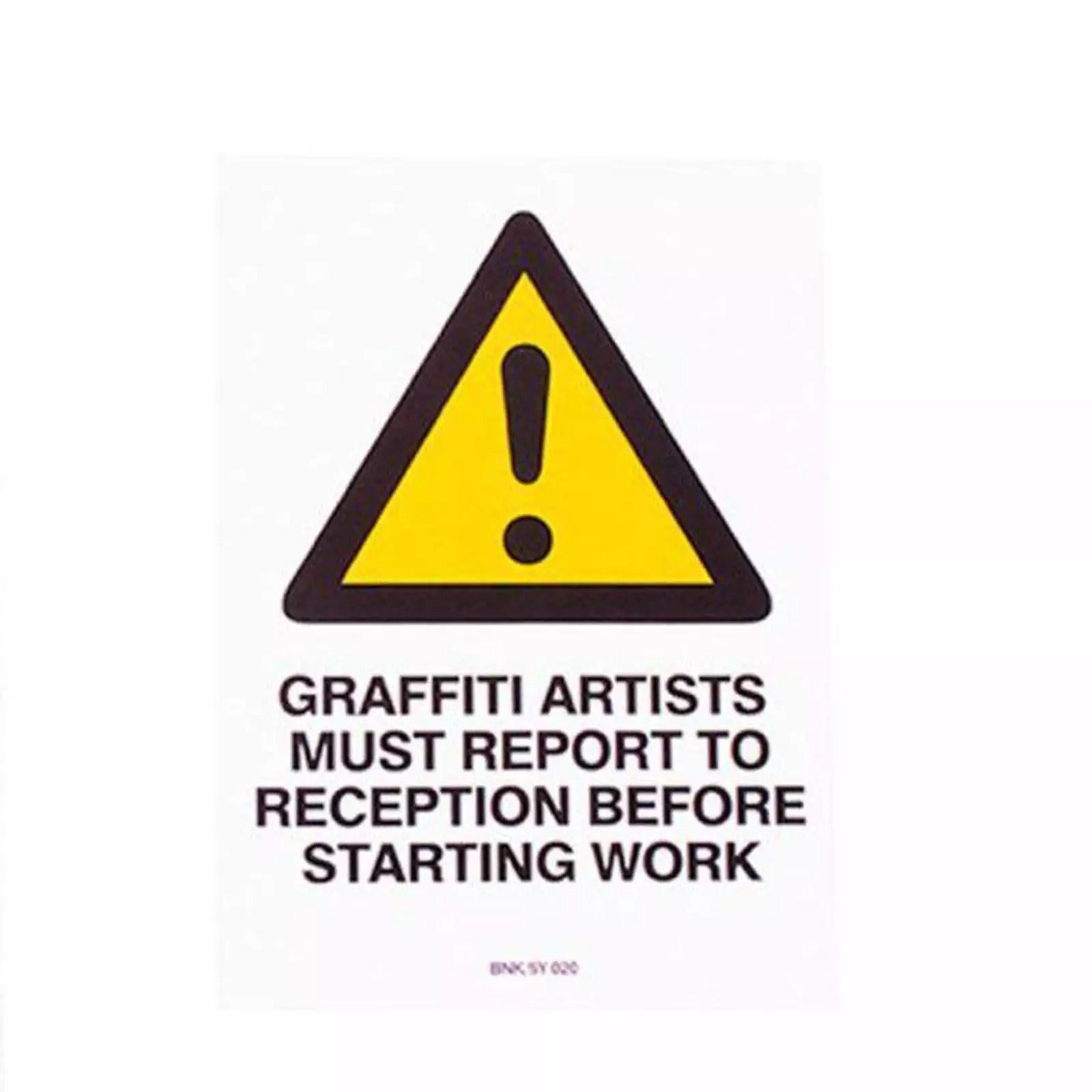 Les artistes graffiti doivent signaler à la réception en vente 1