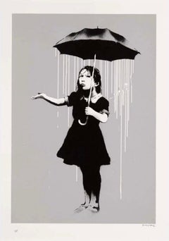 Nola (White), 2008 (Signed) by Banksy