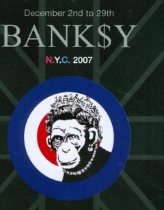 Banksy 2006-2008 (set of 4 announcement cards)