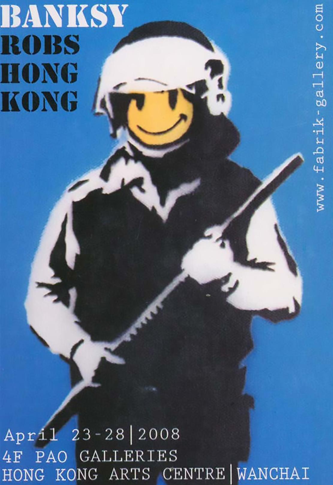 banksy hong kong