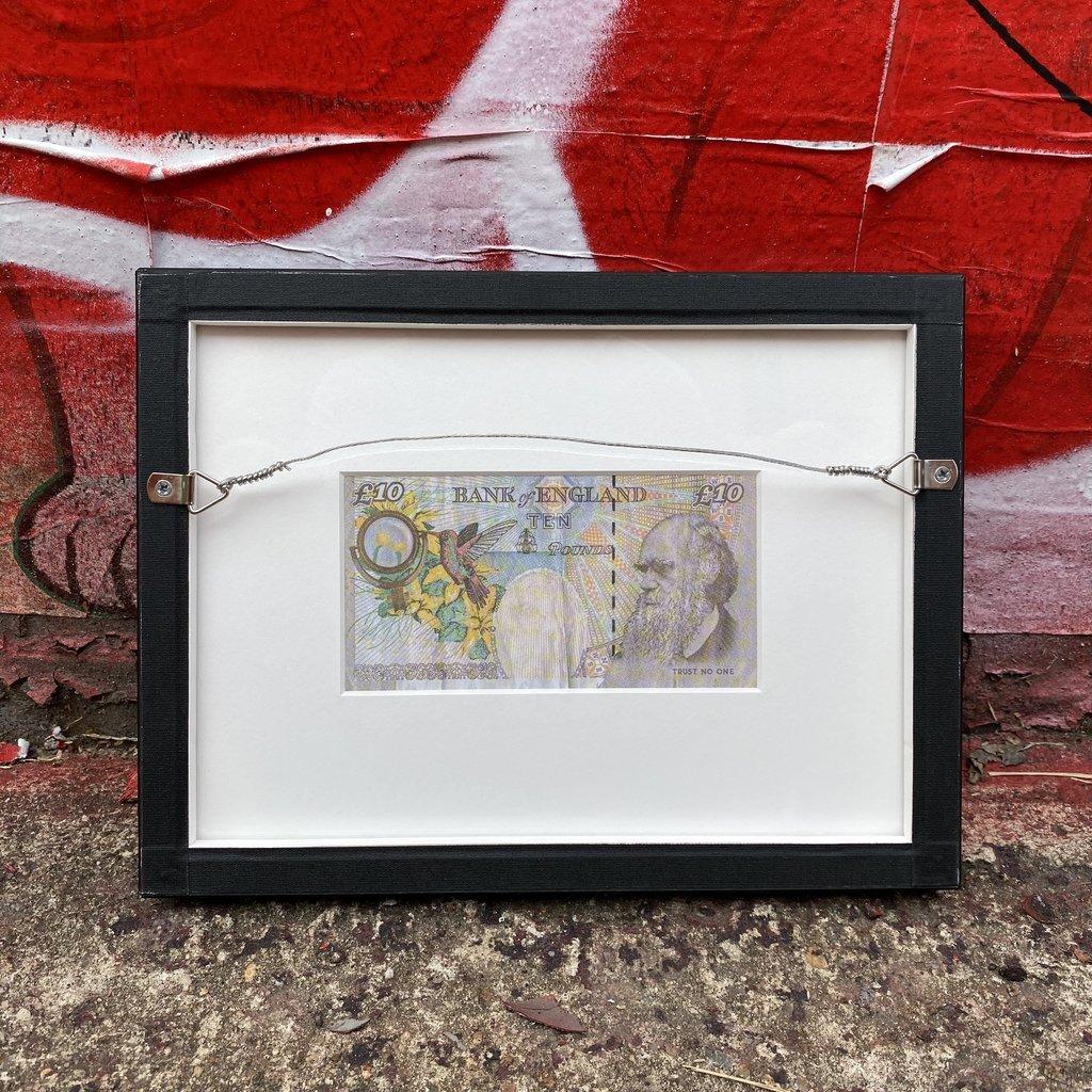The Di-faced Tenner was created for a public stunt Banksy had orchestrated that involved dropping a suitcase full of the fake currency in public, during rush hour at the Liverpool tube station in London and at the Notting Hill Carnival and Reading