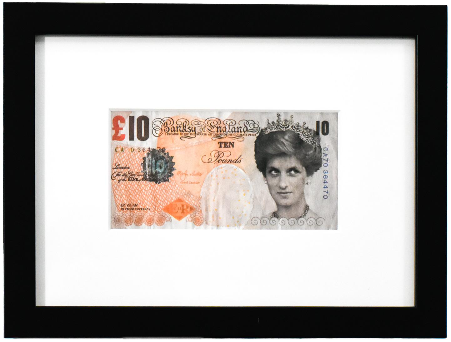 BANKSY Di-Faced Tenner (Framed) - Print by Banksy