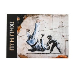 Banksy FCK PTN! Ukraine Postcard (Framed)