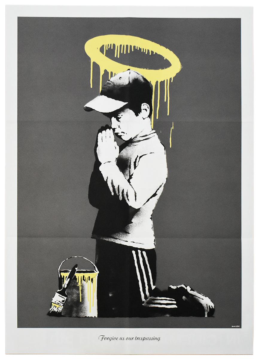 Forgive Us Our Trespassing Poster (with Original Don't Panic Envelope)