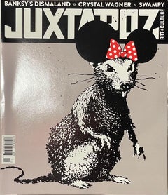 Banksy Juxtapose Magazine DIsmaland 2015 Original Kopie Cyrstal Wagner Interview 