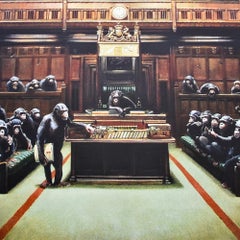 BANKSY Monkey Parliament