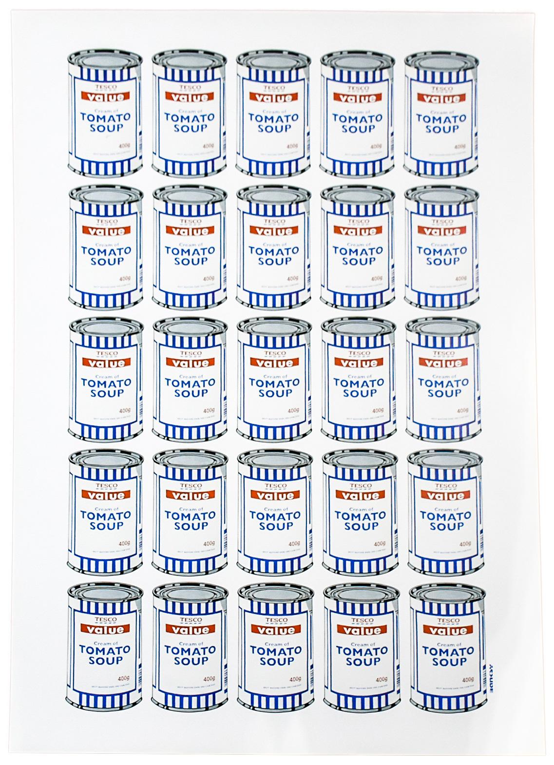 BANKSY Soup Cans