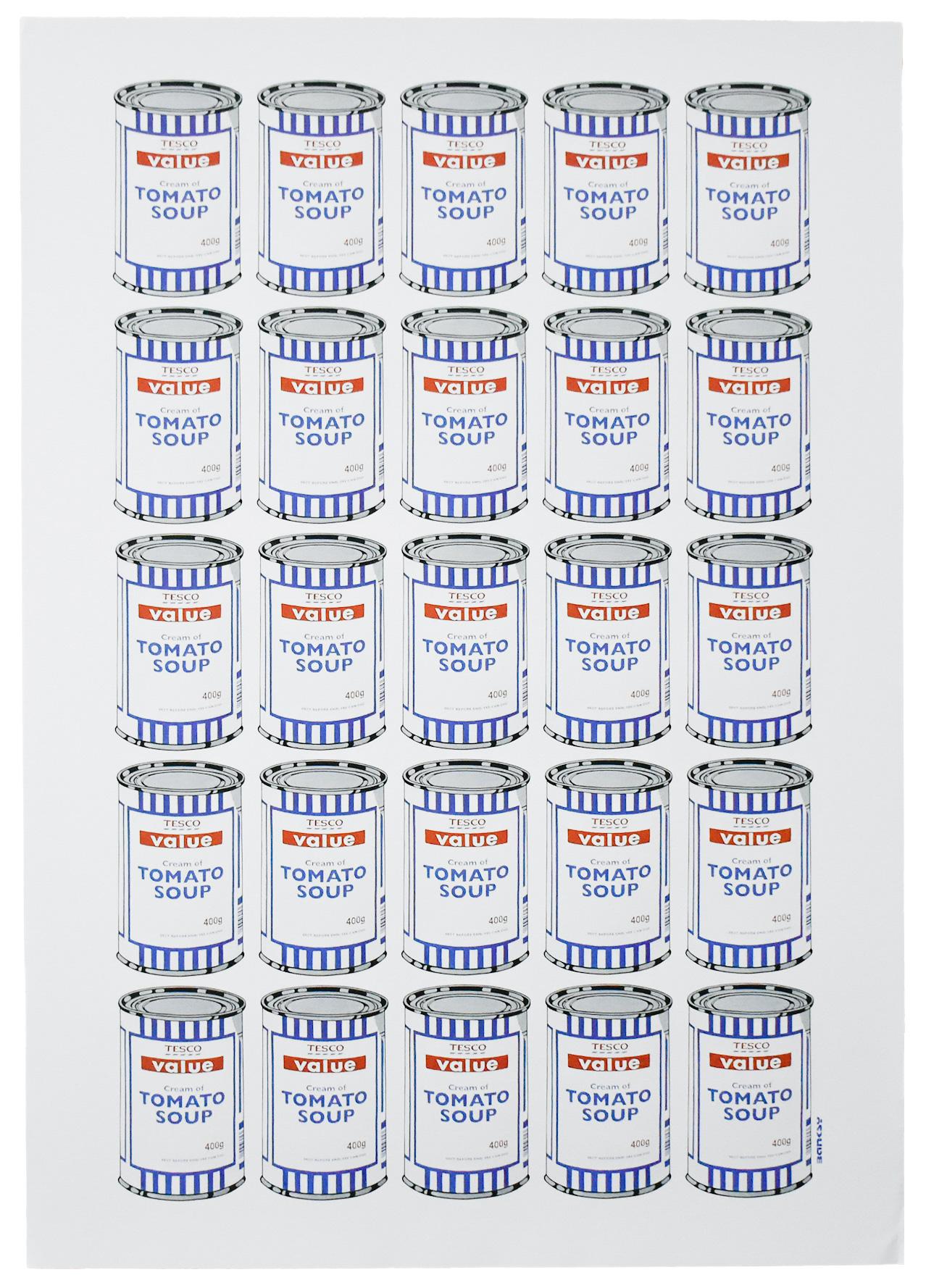 Banksy Soup Cans, Lithograph (with Original POW Tube) 2006
