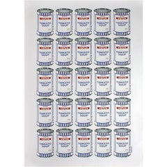 Banksy, Soup Cans, Offset Lithograph on Paper, 2010