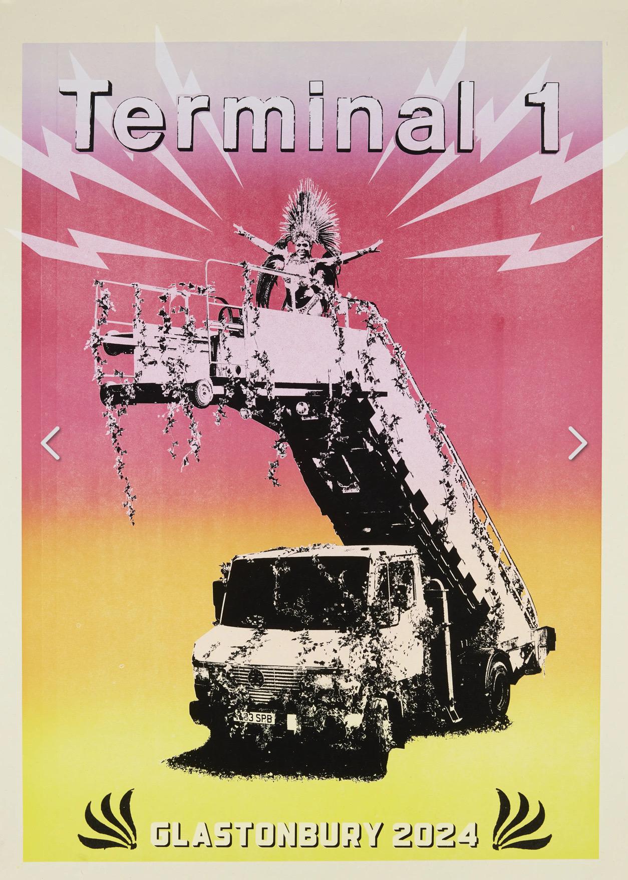 Banksy Banksy, Terminal One Glastonbury, 2025 For Sale at 1stDibs