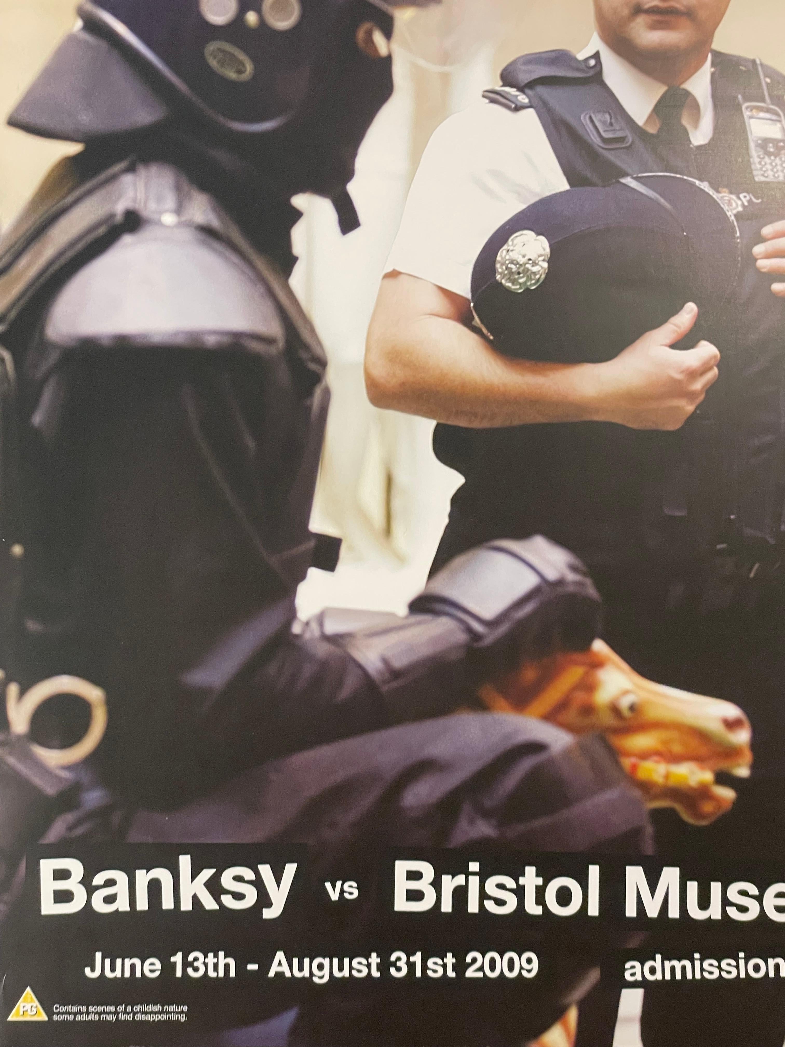 Banksy VS. Musée Bristol 2010 Dirty Rotten Copper's 1