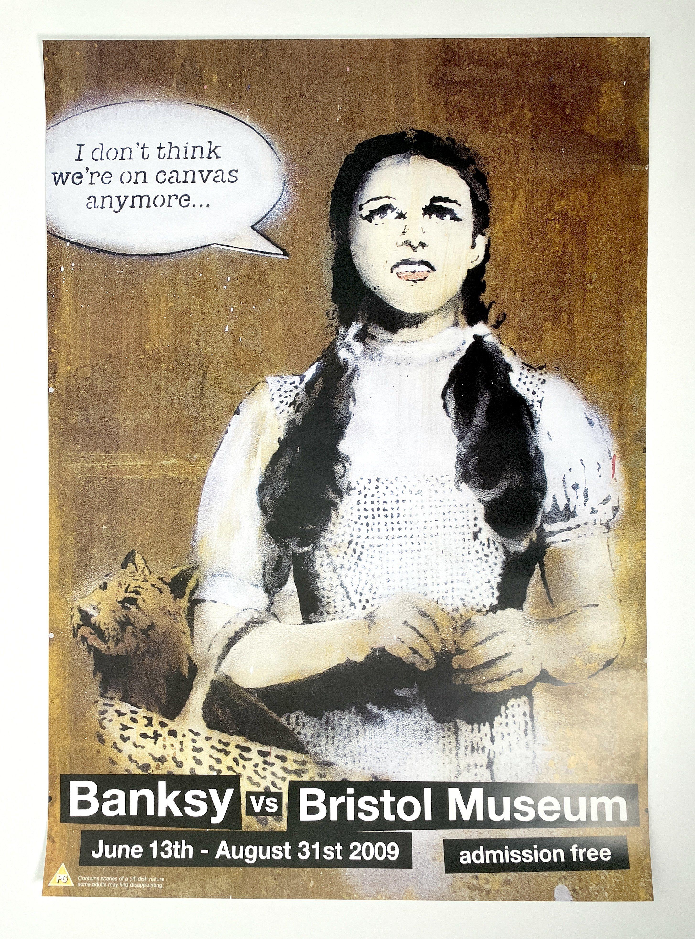 Banksy vs. Musée Bristol : Dorothy par Banksy en vente 1