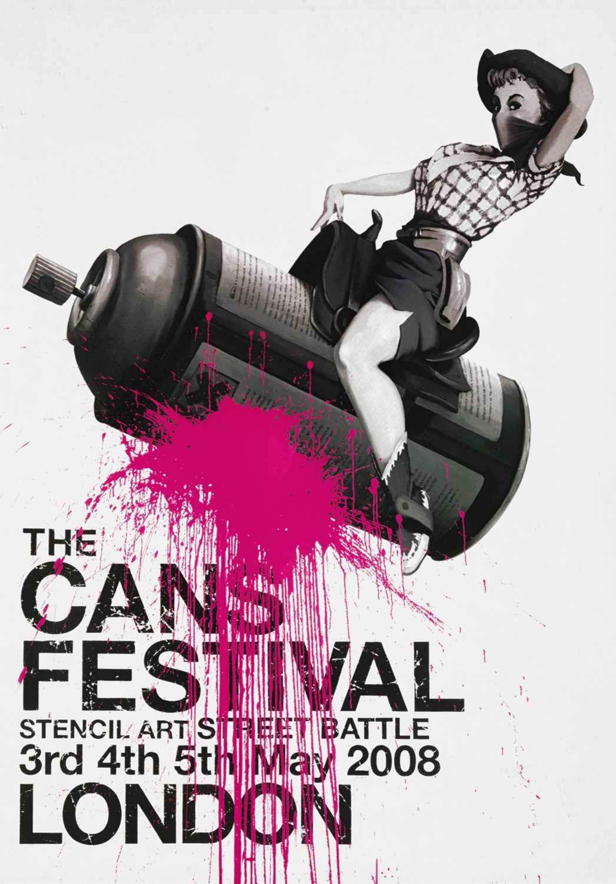 Banksy Interior Print – CANS-Festival-Plakat