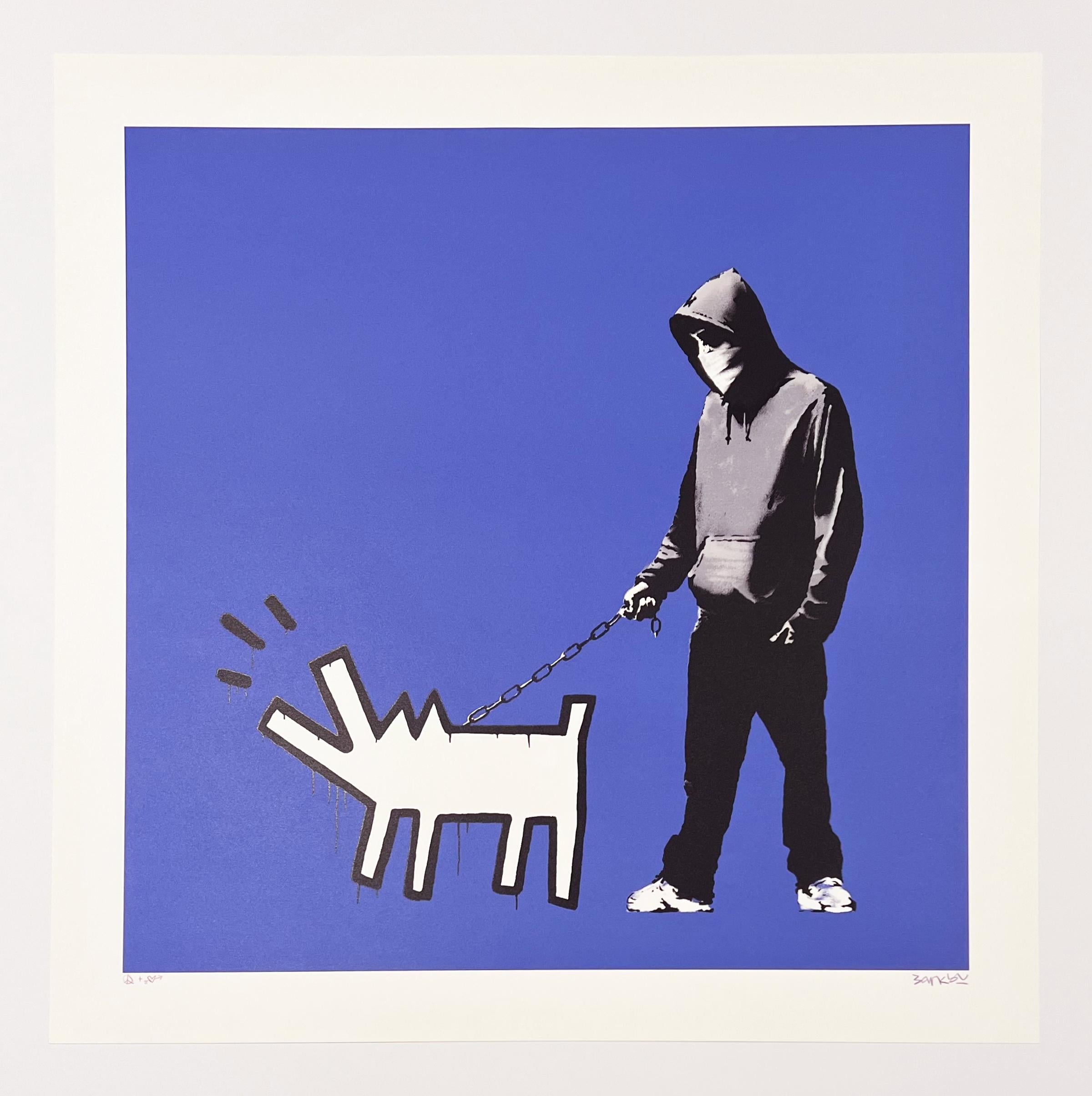 Elige tu arma (morado oscuro) - Print de Banksy