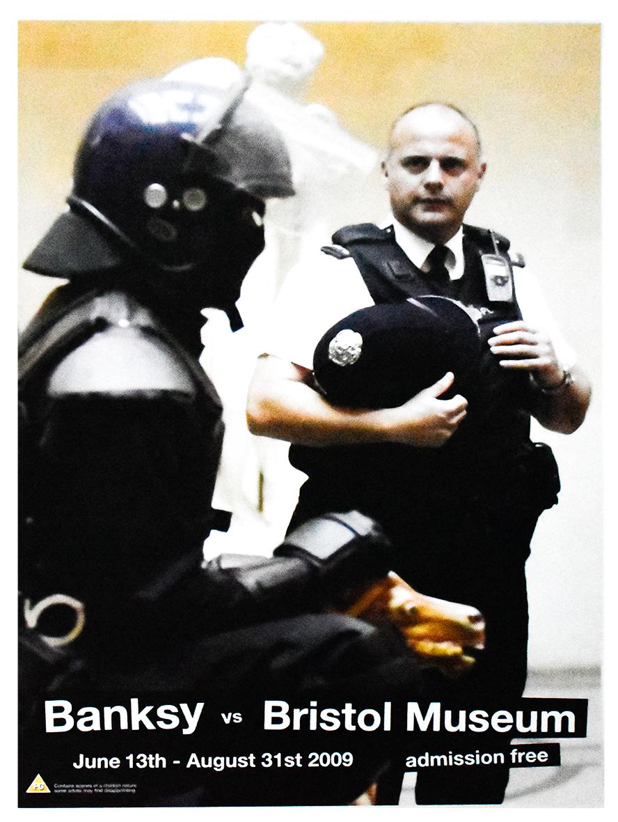 Cartel de cobre (con tubo POW original) - Print de Banksy