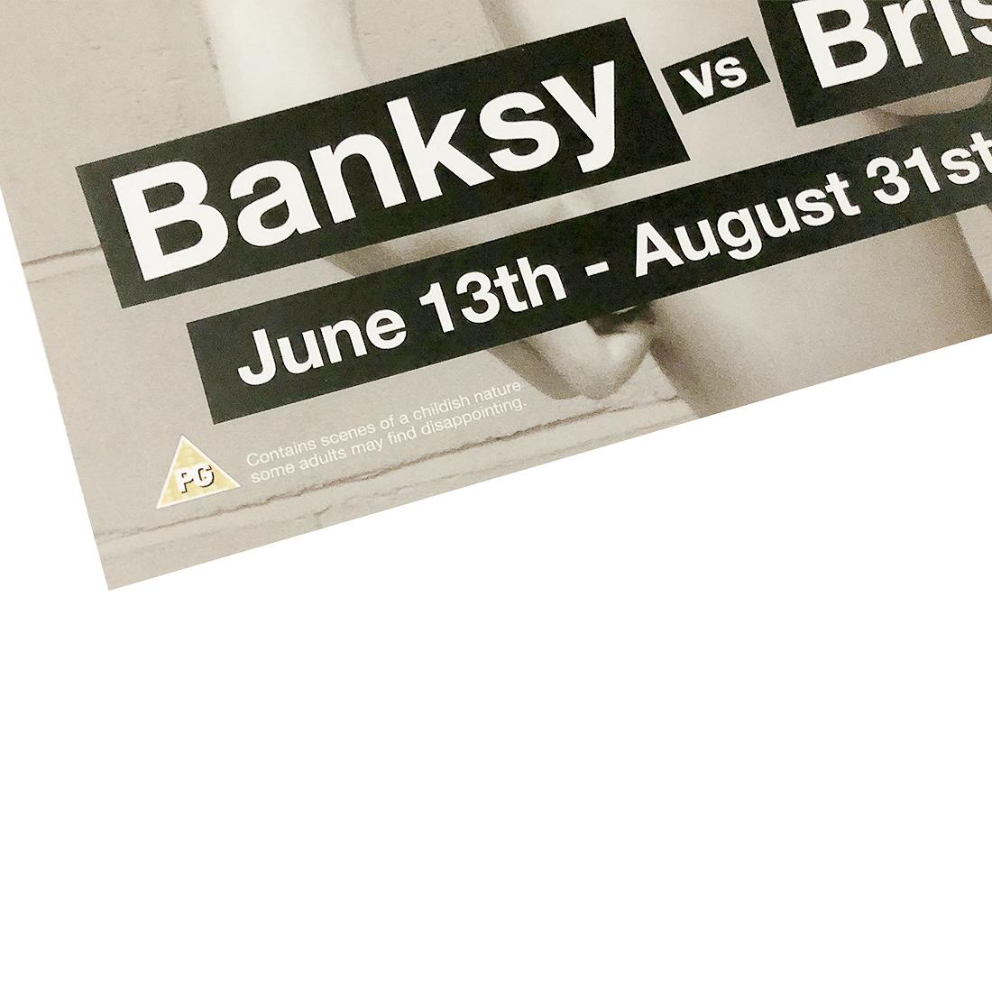 Póster de David (con tubo original POW) - Print Contemporáneo de Banksy
