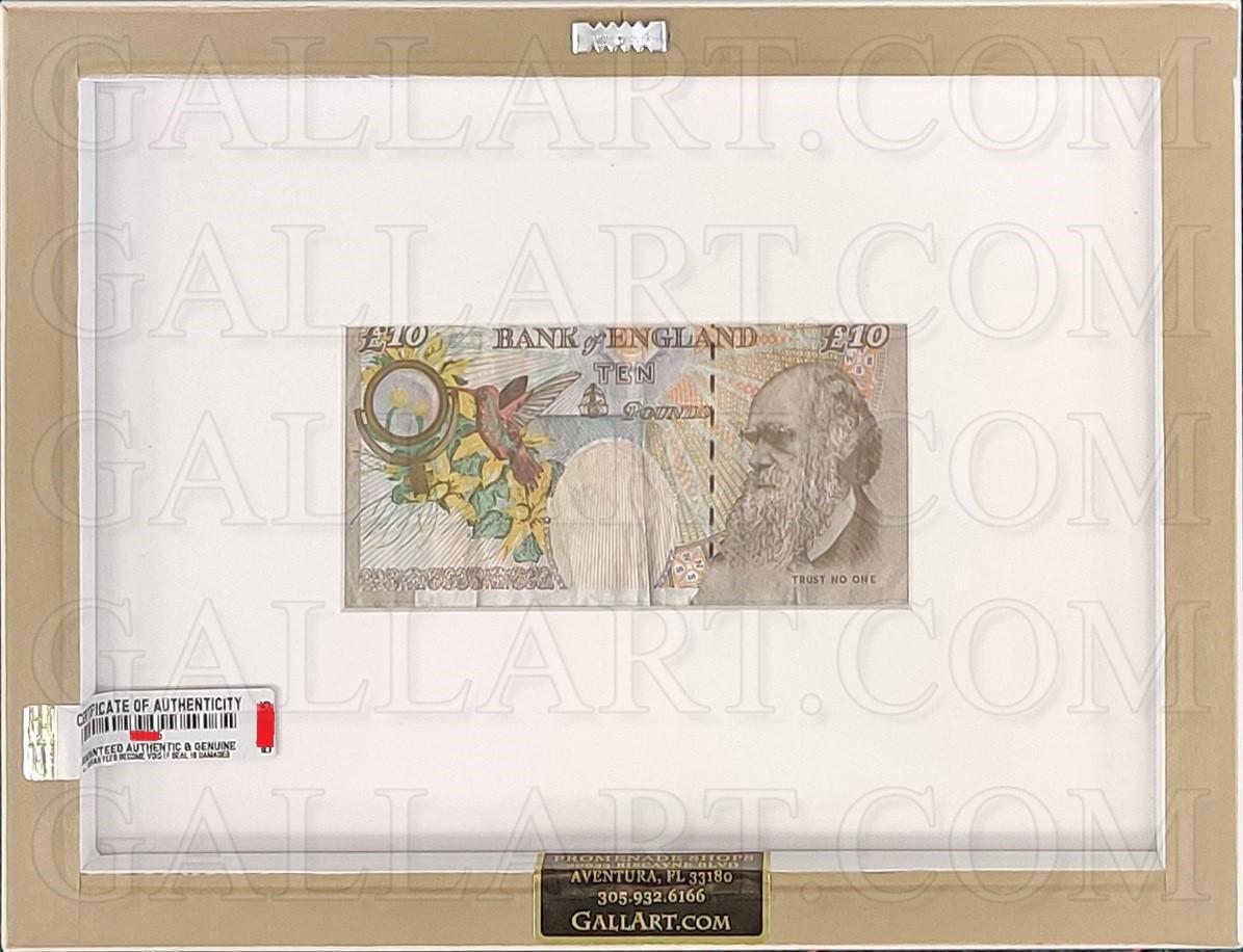 DI-FACED TENNER (10 GBP NOTE) - Print by Banksy