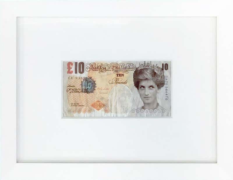 Banksy - DI-FACED TENNER (10 GBP NOTE) at 1stDibs