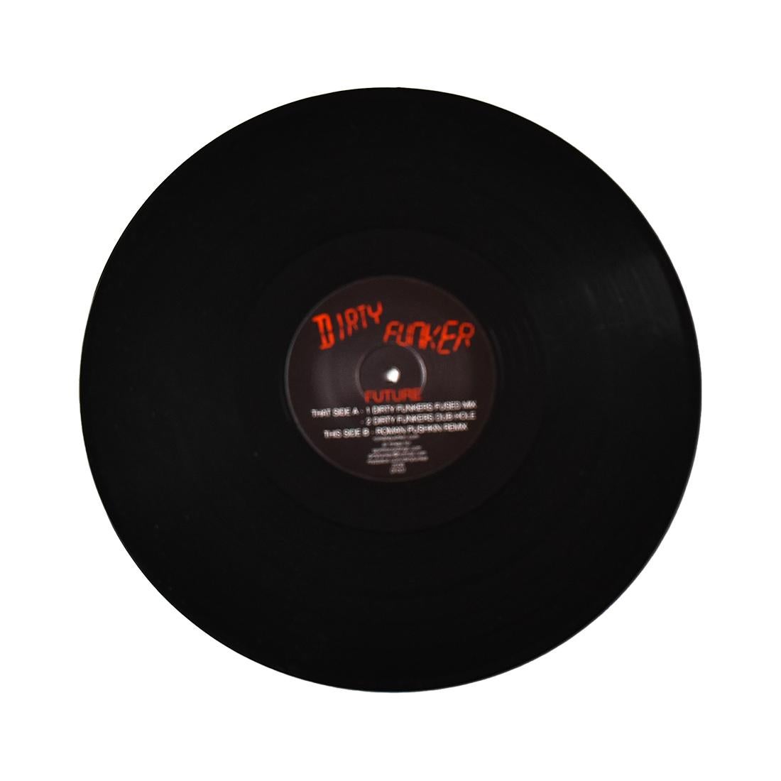 White Cover version of Dirty Funker Future featuring the iconic Banksy Radar Rat artwork on both sides of album cover.
Limited edition.
Banksy used the Rat in many of his street artworks all over the world. Great way to have an iconic image as part