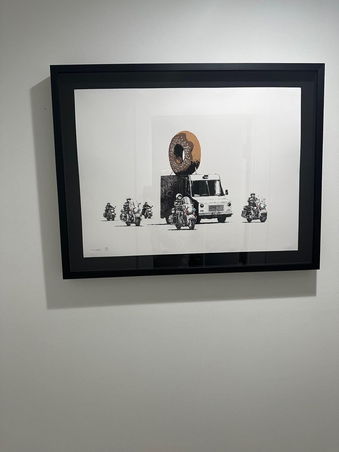 Donuts Chocolate - Print de Banksy