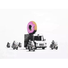 Donuts - Strawberry by Banksy