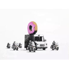 Donuts - Strawberry by Banksy