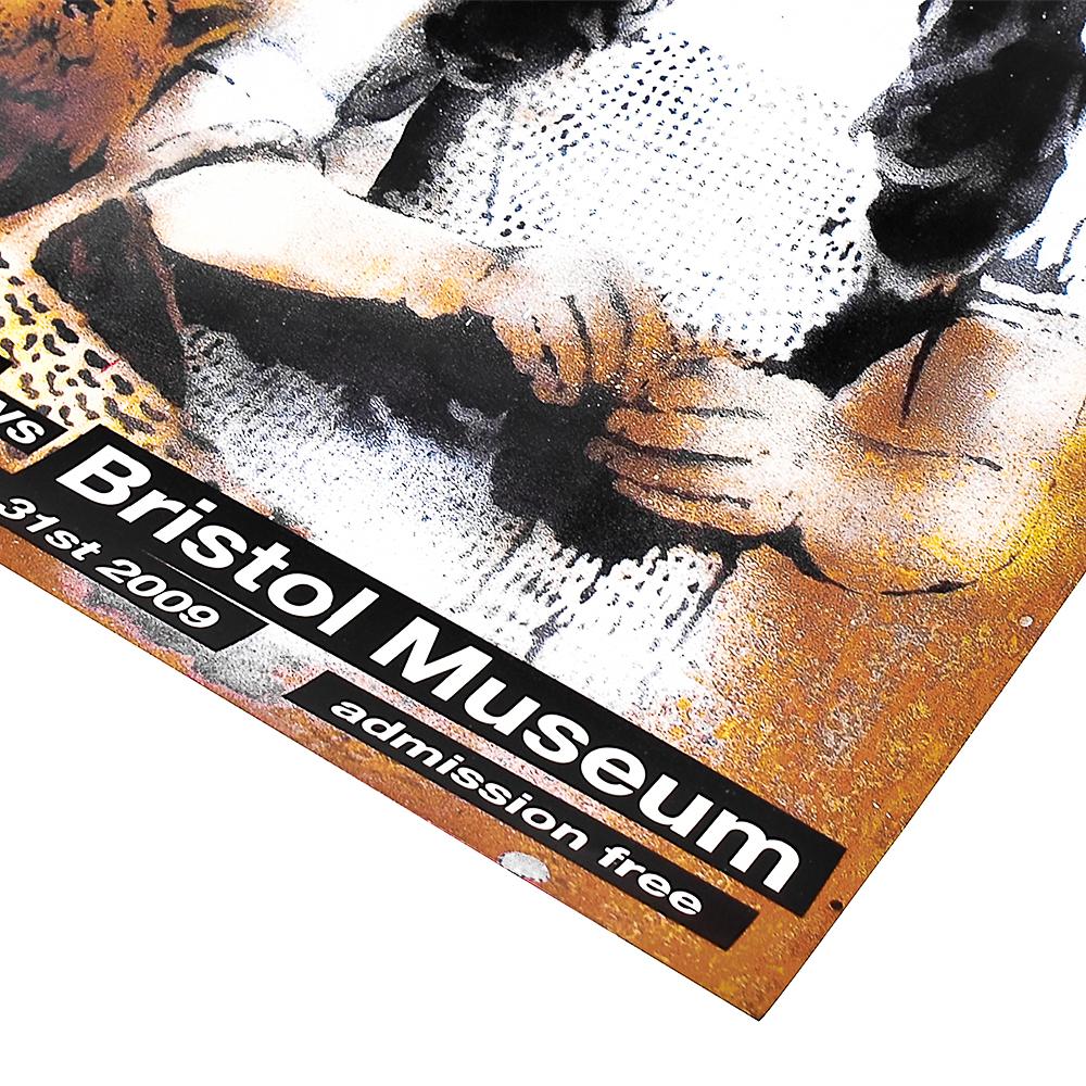 Dorothy-Poster (mit Original POW-Röhrenröhren) (Zeitgenössisch), Print, von Banksy