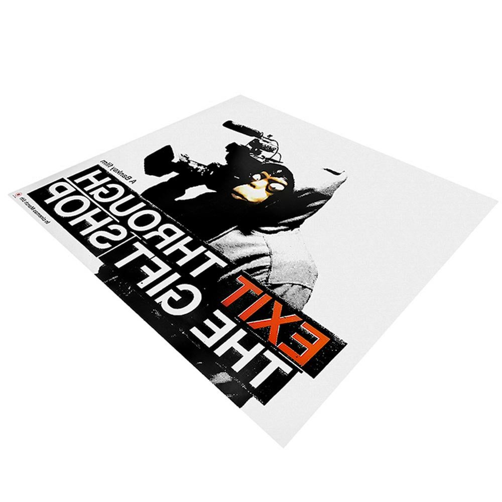 Exit Through The Gift Shop (Póster de cine Quad del Reino Unido) en venta 2