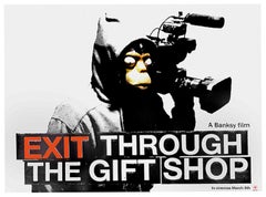 Exit Through The Gift Shop (UK Quad Movie Theater Poster)