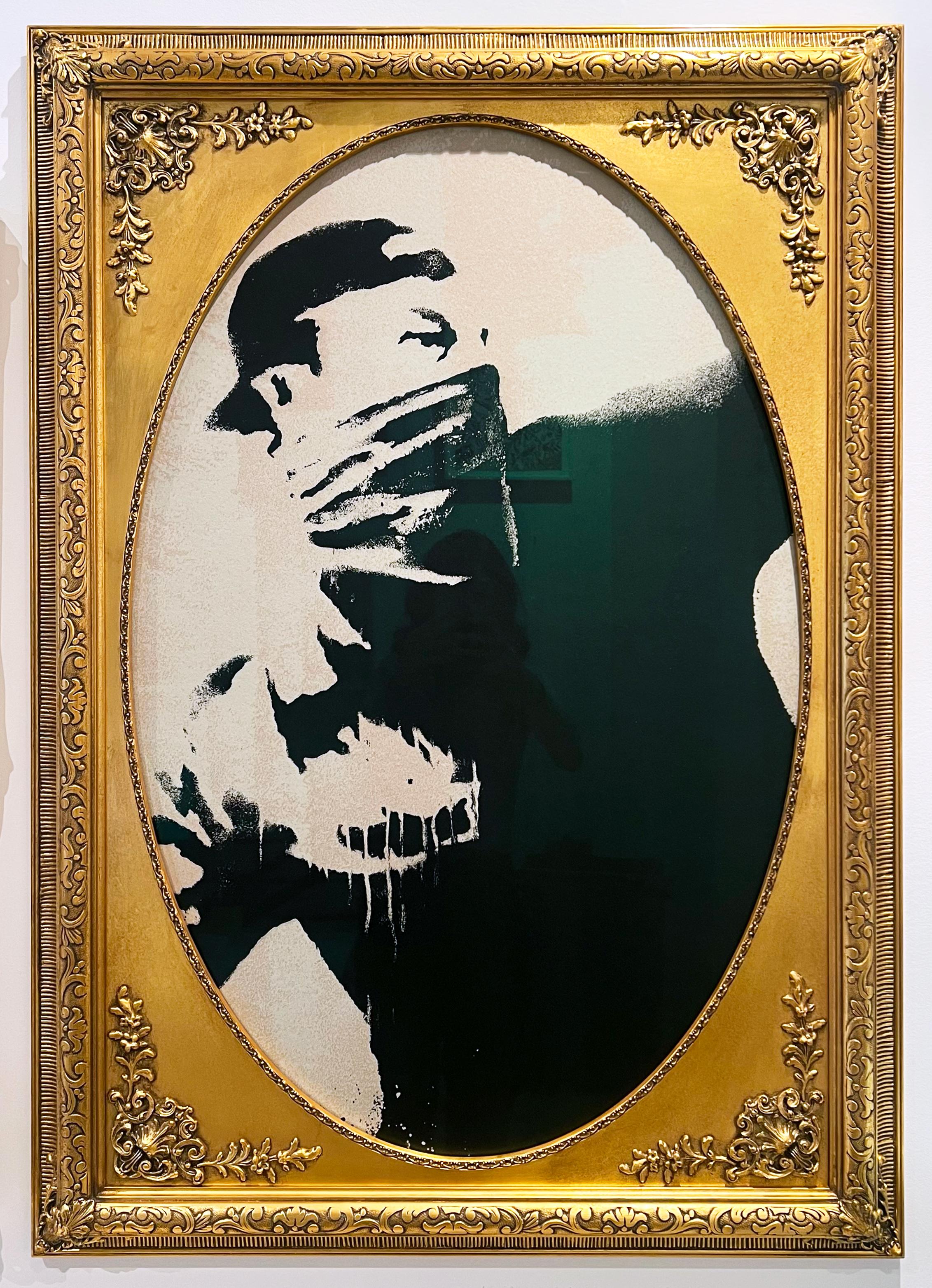Flower Thrower Triptych - Street Art Print by Banksy
