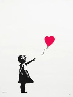 Girl With A Balloon (Signed) by Banksy