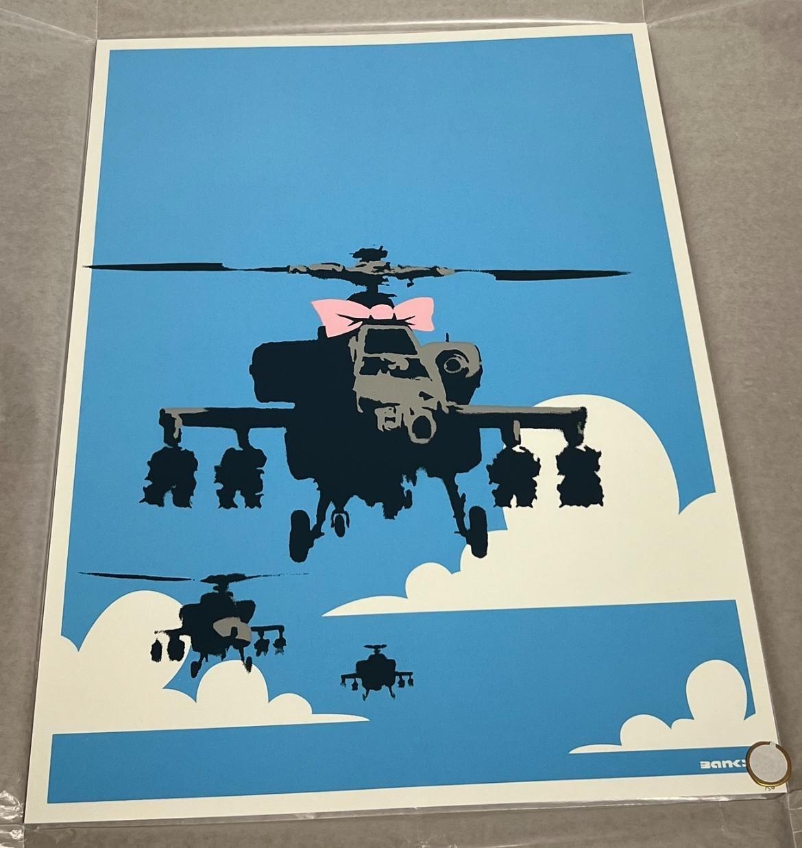 Happy Choppers - Street Art Print by Banksy