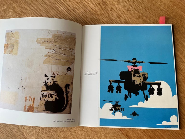 Banksy Happy Chopper SCREEN PRINTWCPポスター Banksy Happy Chopper