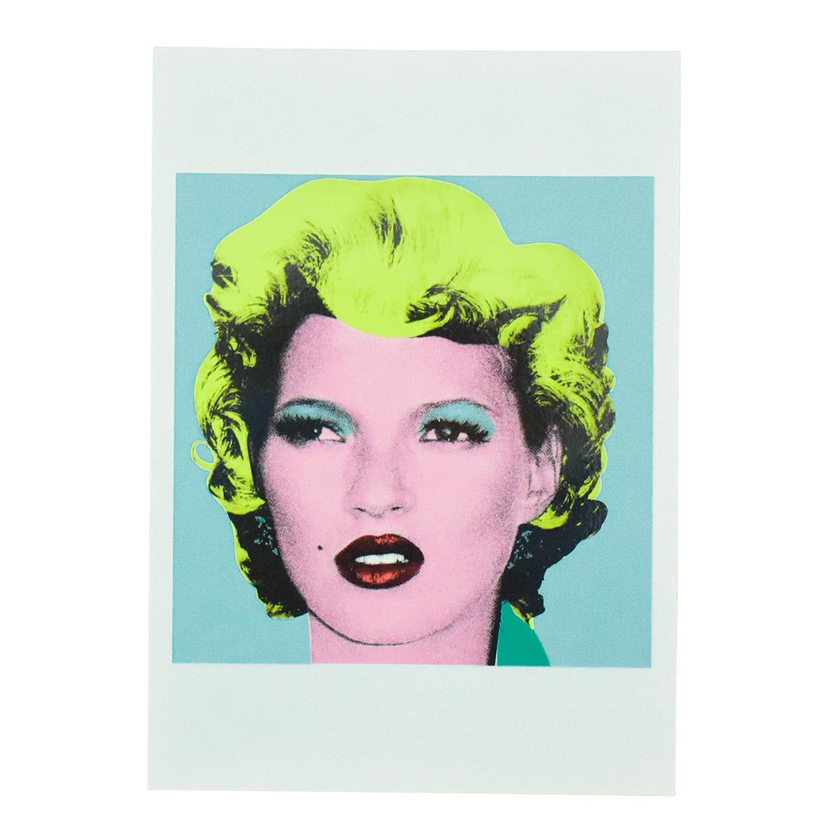Kate (Crude Oils Showcard Framed) - Contemporary Print by Banksy