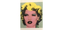 Kate Moss (Crude Oils), Print on postcard, 2005 by Banksy