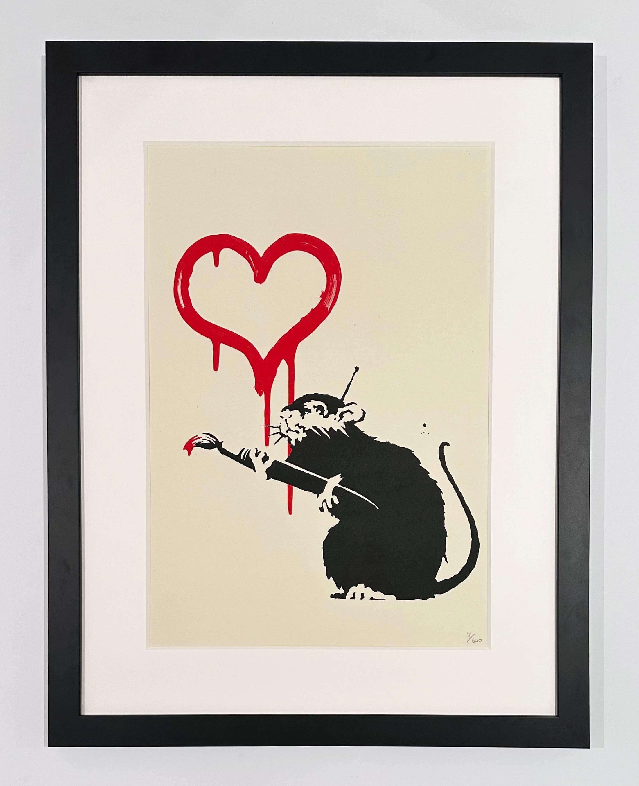 Love Rat - Print by Banksy
