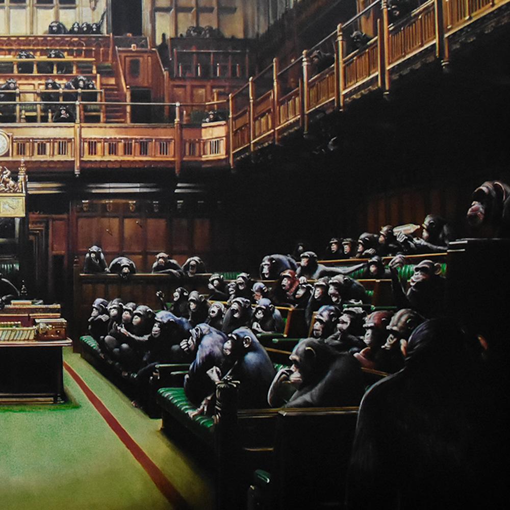 Monkey Parliament (with Original Museum Tube) For Sale 1