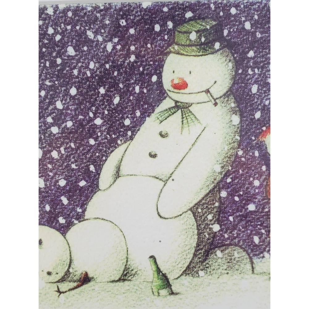 Rude Snowman by Banksy 1