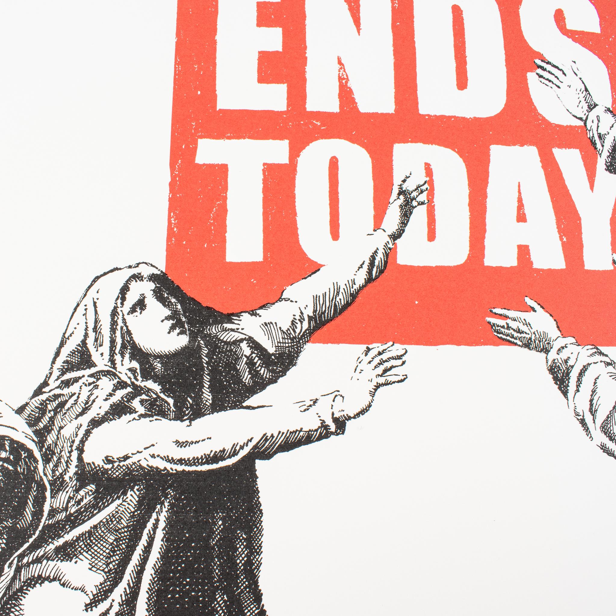 Fine della vendita (v2) Stampa firmata di Banksy in edizione limitata in vendita 3