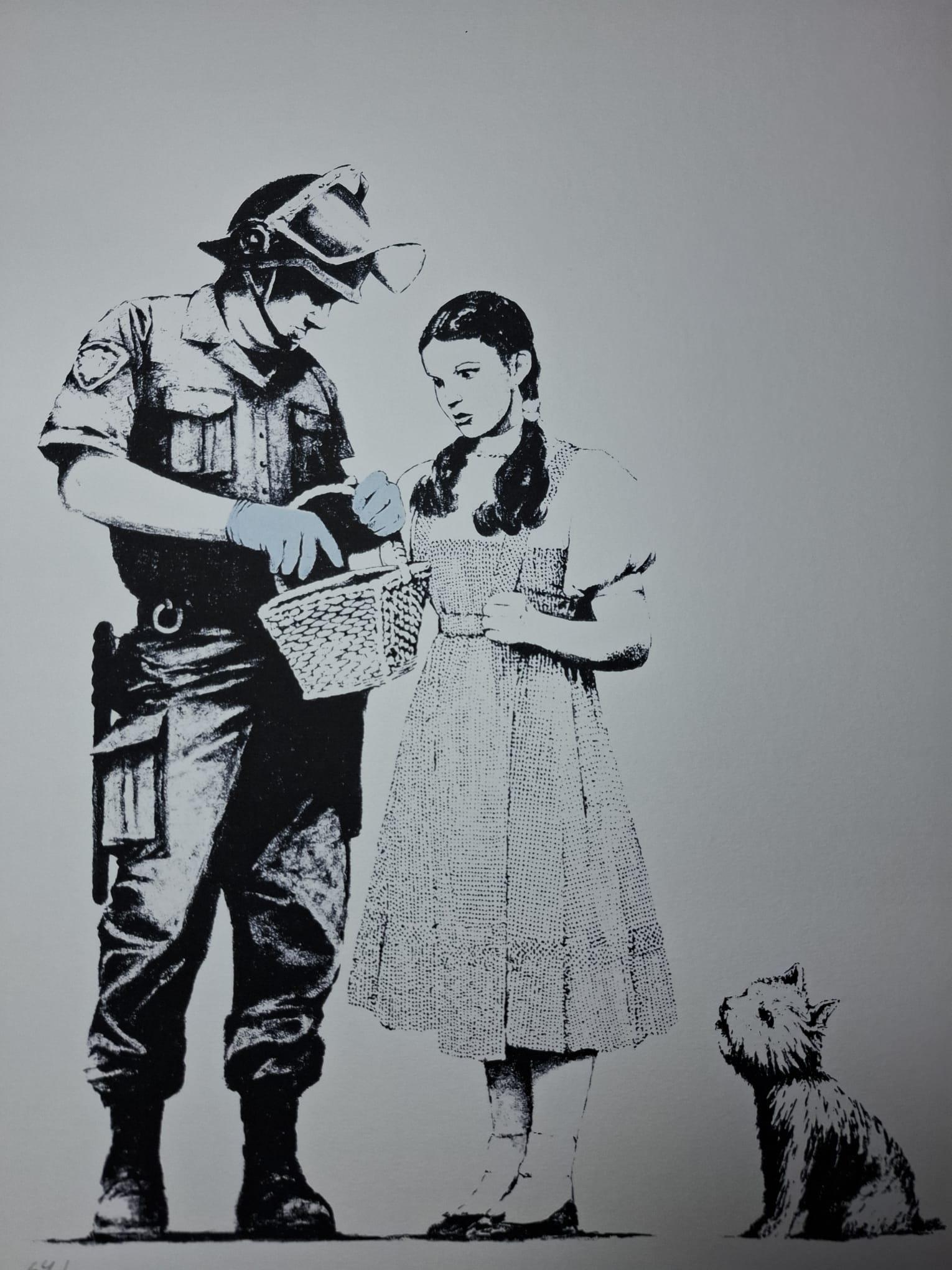 Sin título - Print di Banksy