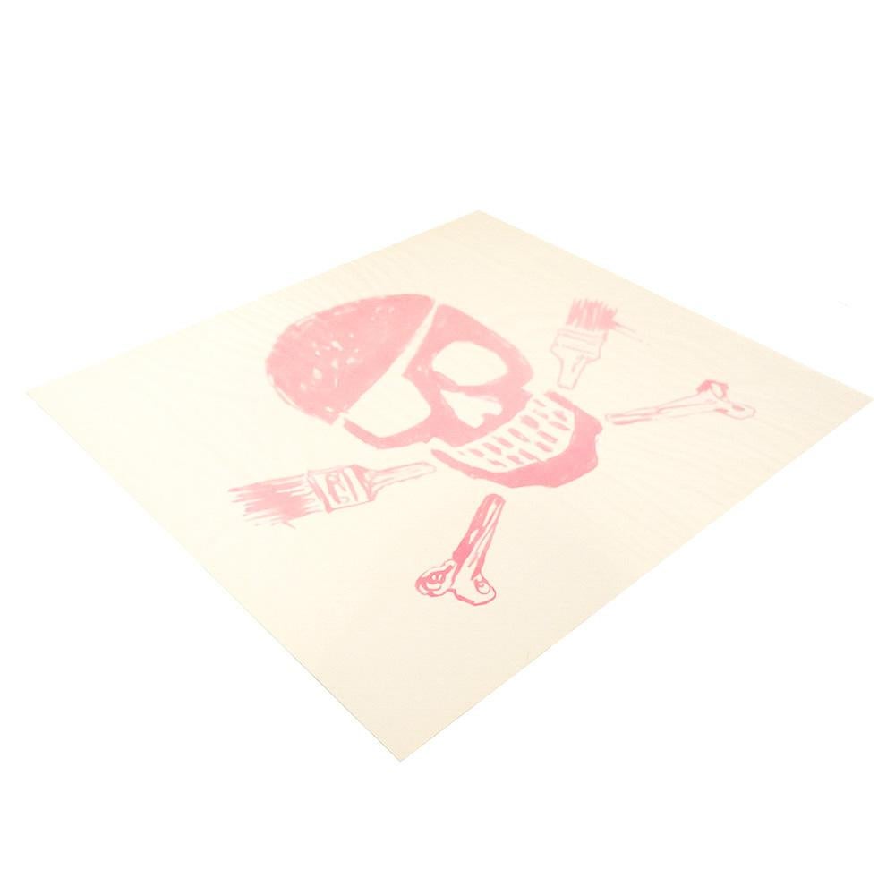 Skull Print (POW Logo Pink) For Sale 1