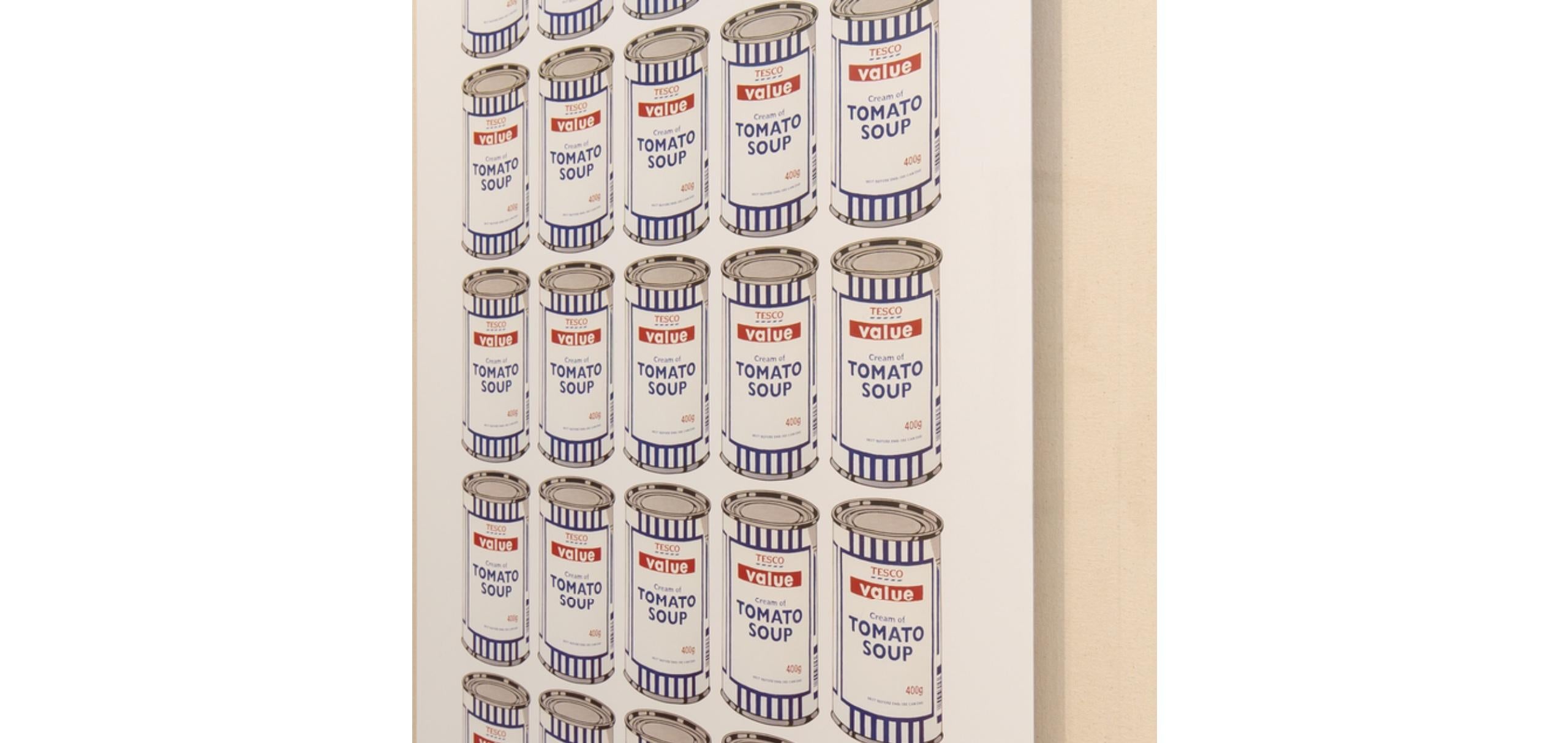 banksy tesco soup cans