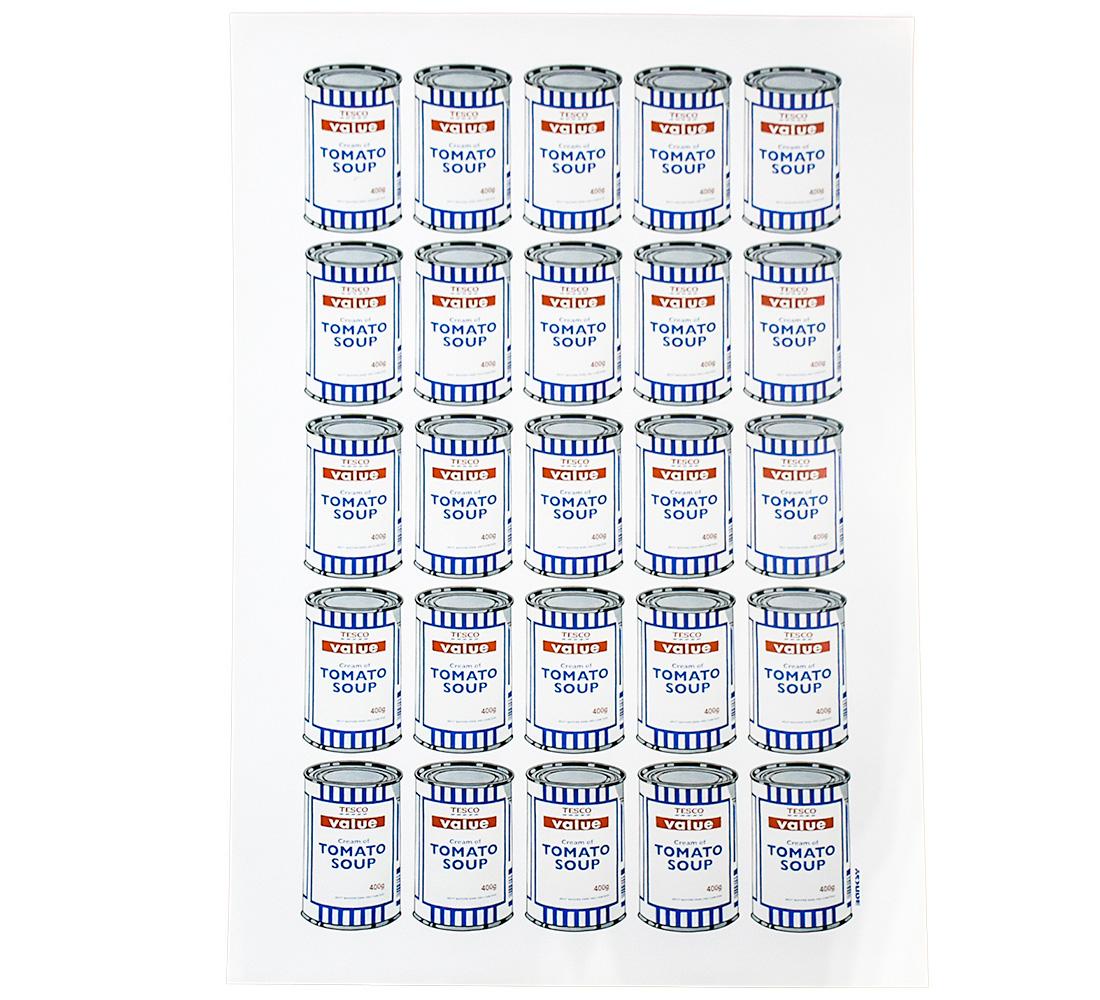 Soup Cans (with Original POW Tube) - Print by Banksy