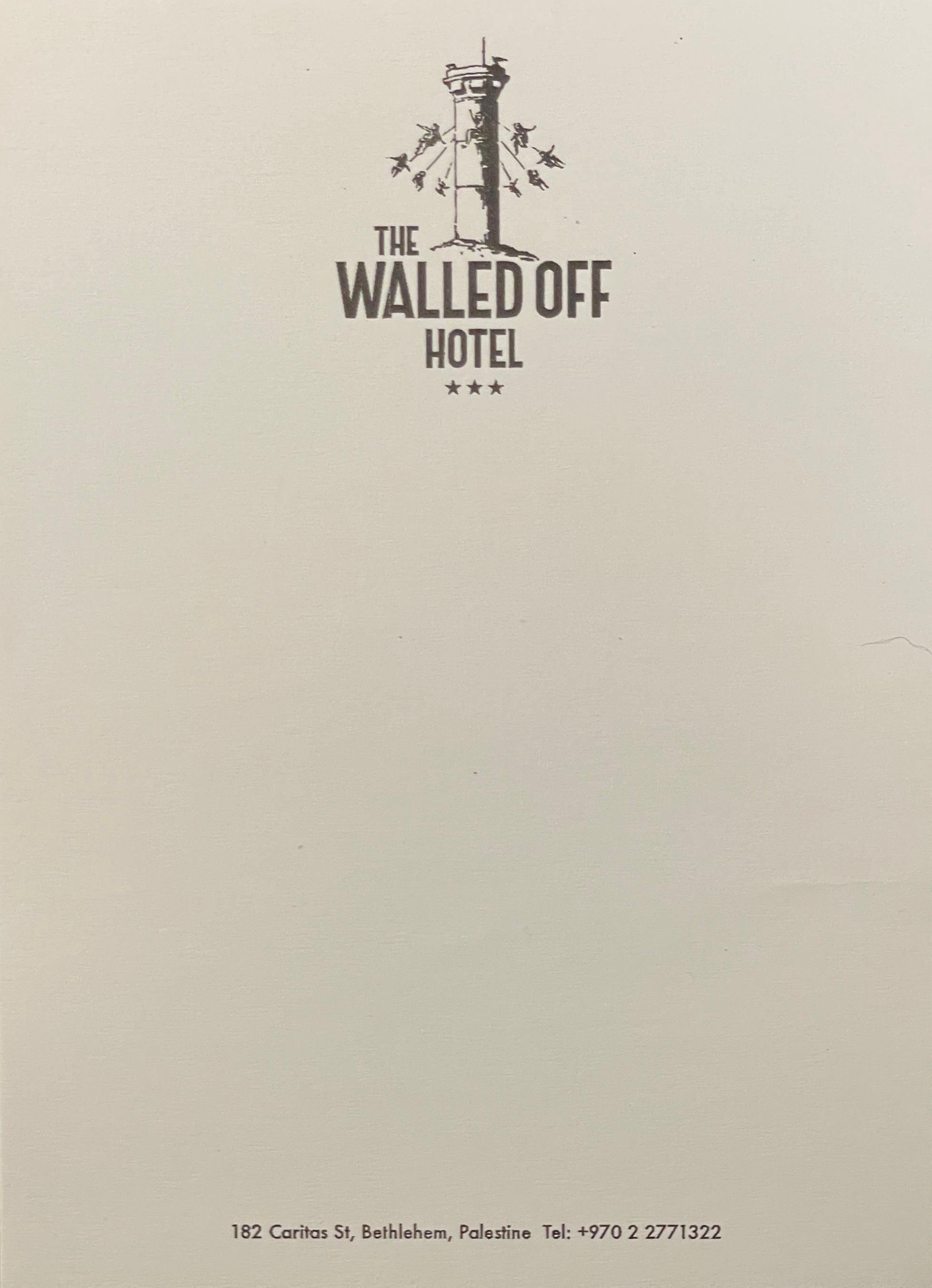 The Walled Off Hotel Box Set from 2017 by Banksy Palestine Contemporary Street 5